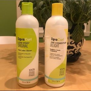 DevaCurl LowPoo Original and One Condition Delight